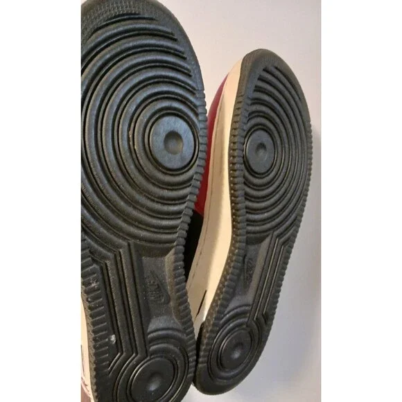 Air Force 1 (Nike)-(Mid)-(Red/Black)-(Pre-owned)-(Worn Condition)-(Size:11)-$35 - Picture 5 of 6